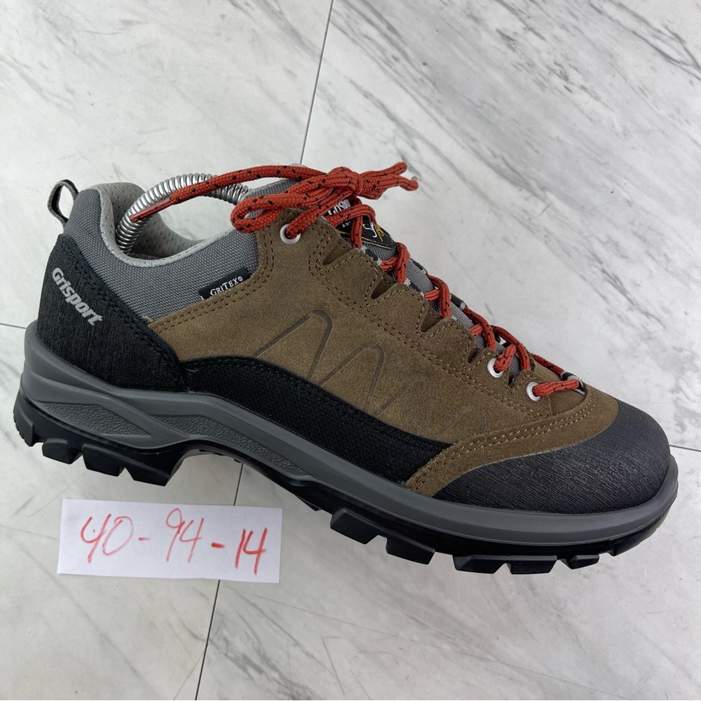 Grisport women’s 40/9.5-10 Gri Tex waterproof brown suede hiking sneaker shoes